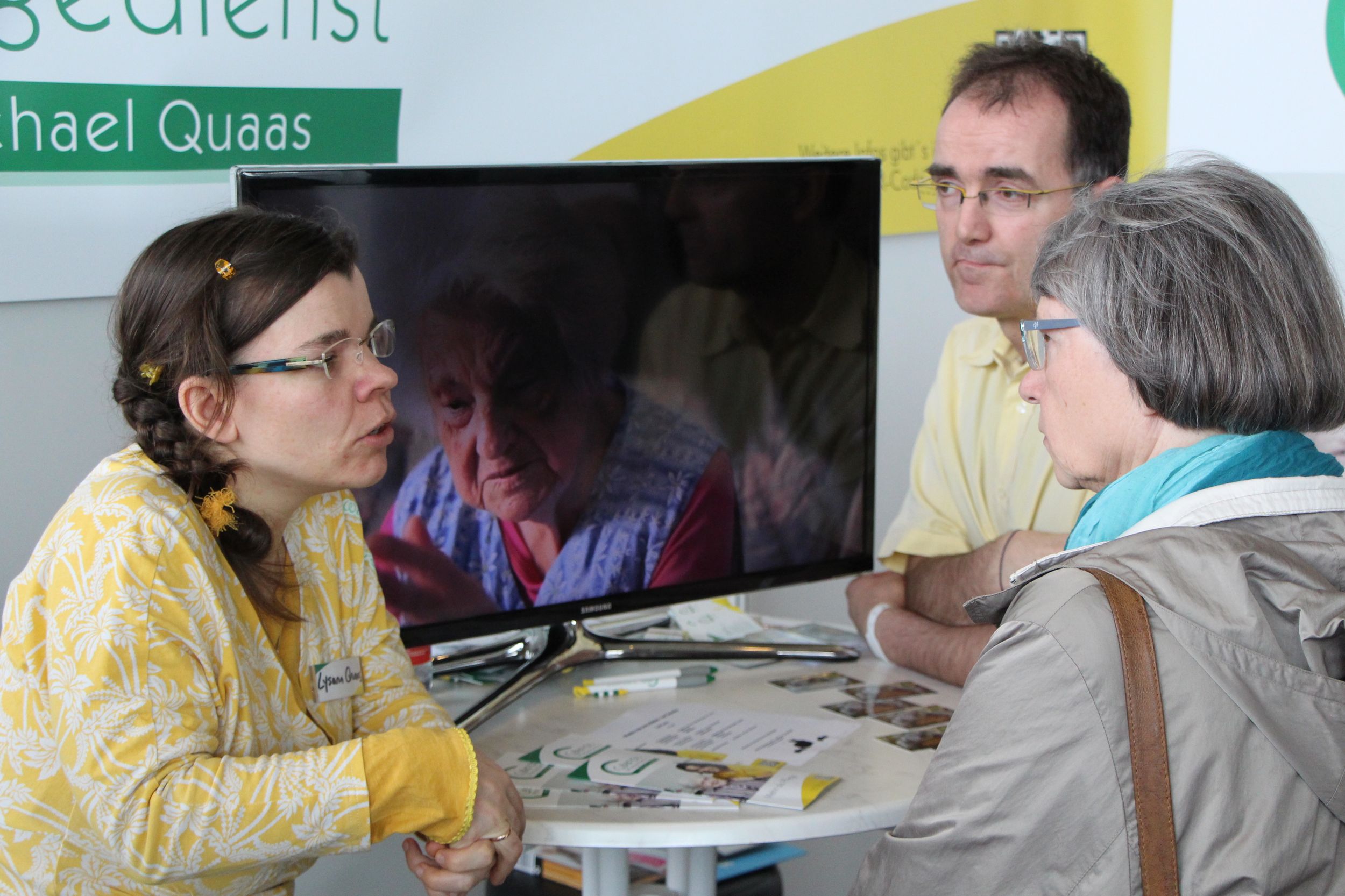 Herr und Frau Quaas vergangenes Jahr auf der Messe. (Foto: B2ms GmbH)