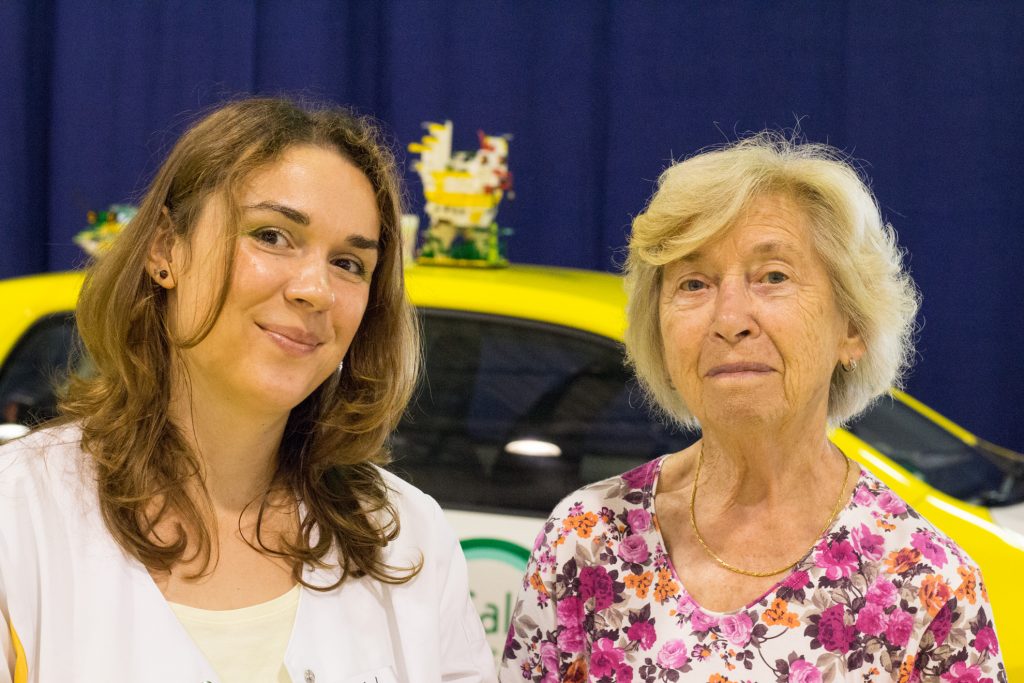 Unsere neue Mitarbeiterin berät Sie direkt am Messestand.