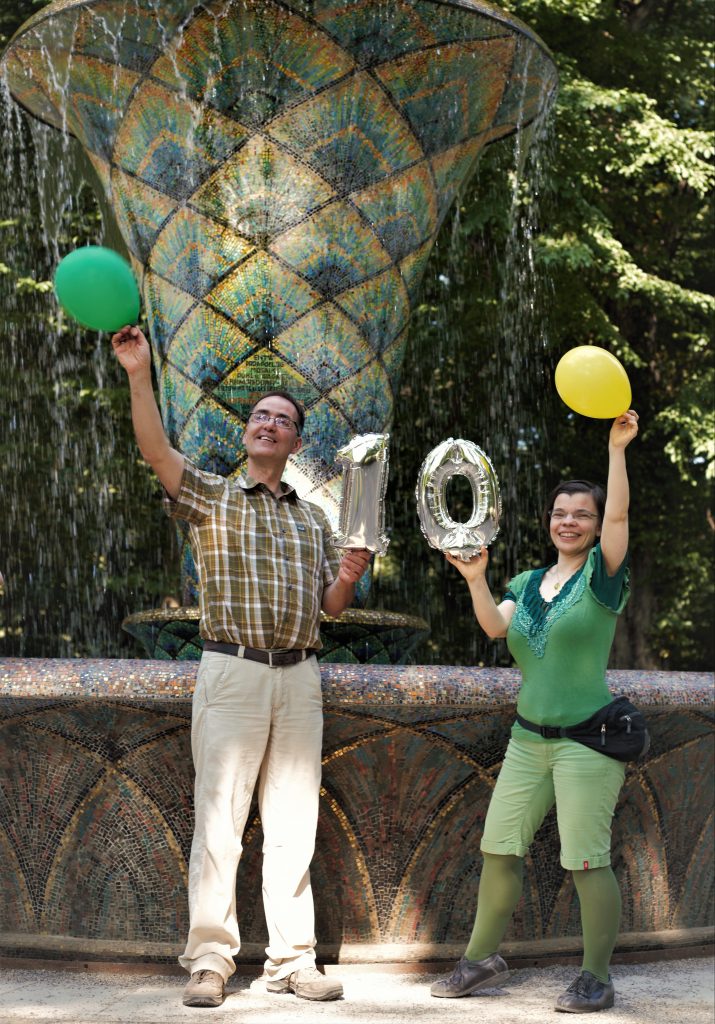 Herr und Frau Quaas feiern. (Foto: Anne-Kathrin Gericke)