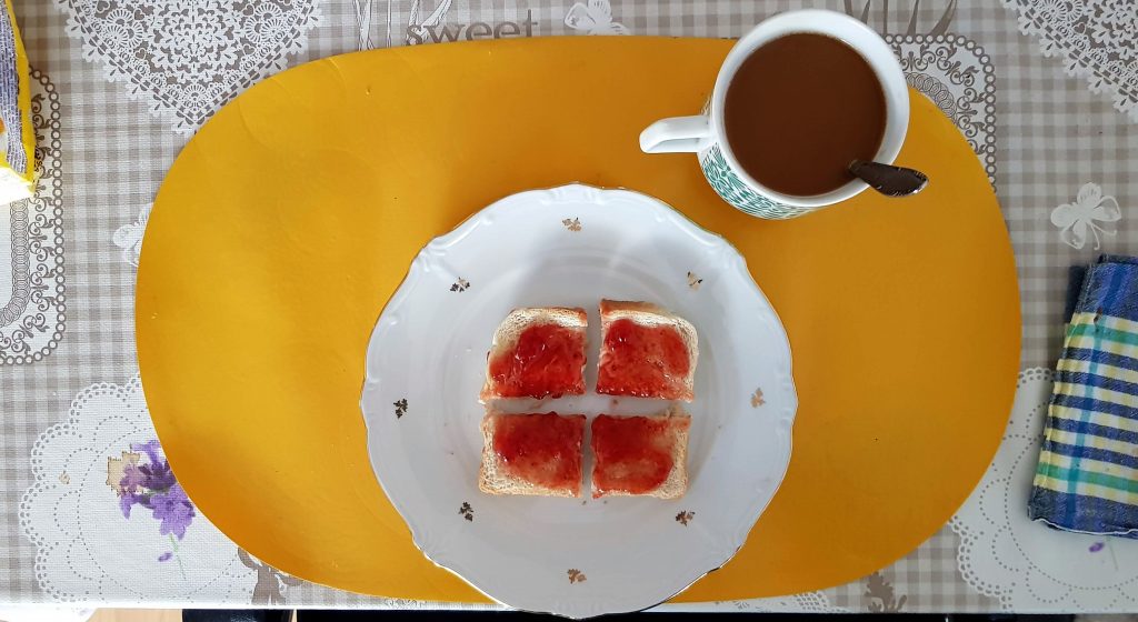 Frühstück ist fertig. (Foto: Sven Wernicke)