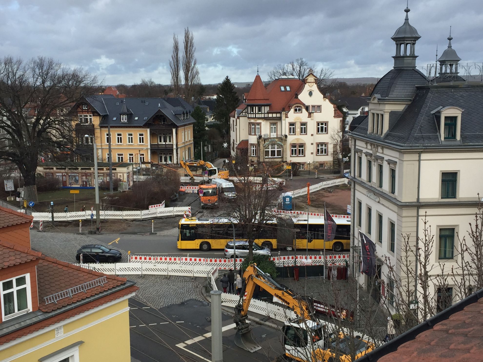 Großbaustelle um den Wasaplatz: So kommen Sie zu uns