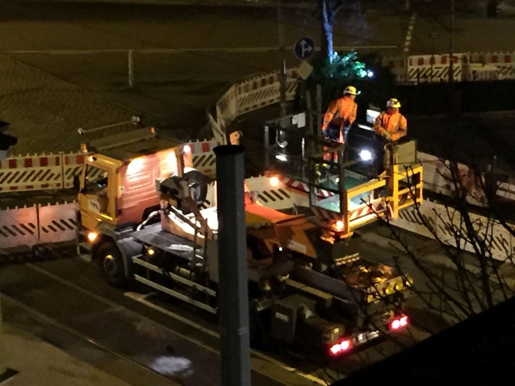 Pünktlich am 14. Januar 2019 begannen die Arbeiten.