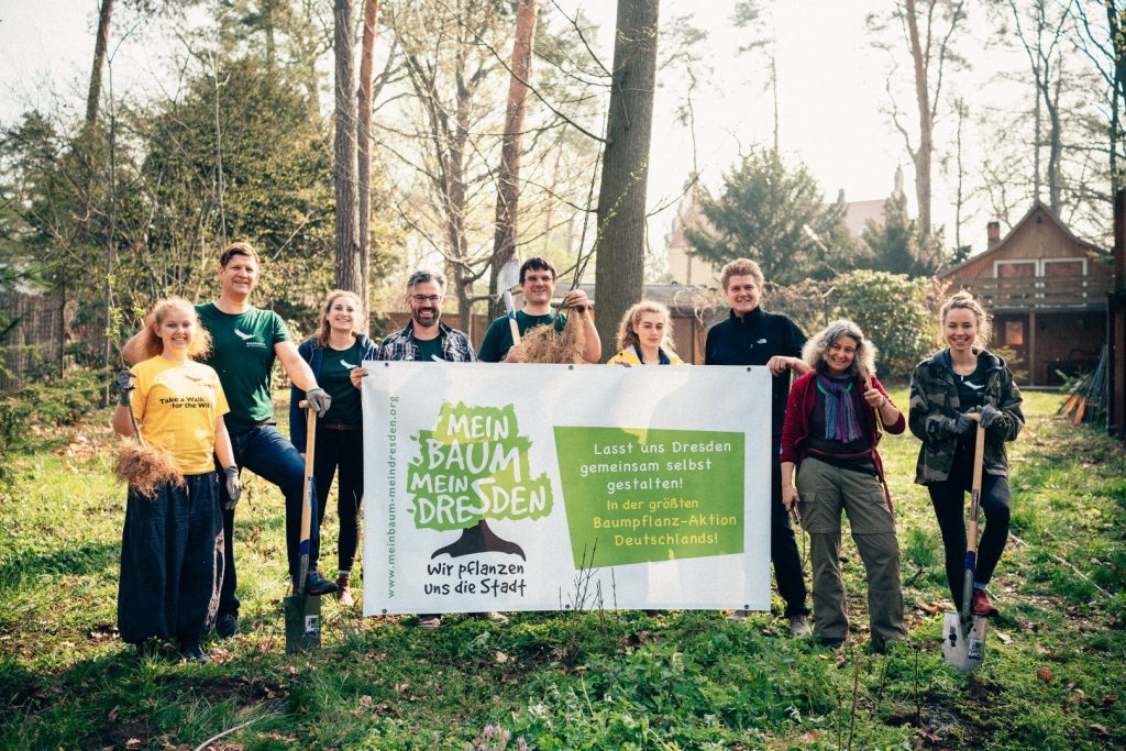 Das Team von Mein Baum - Mein Dresden. (Foto: Mein Baum - Mein Dresden)