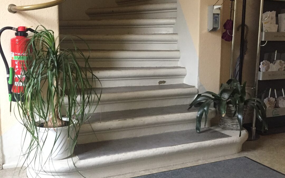 Teppichkanten können Stürze verursachen
