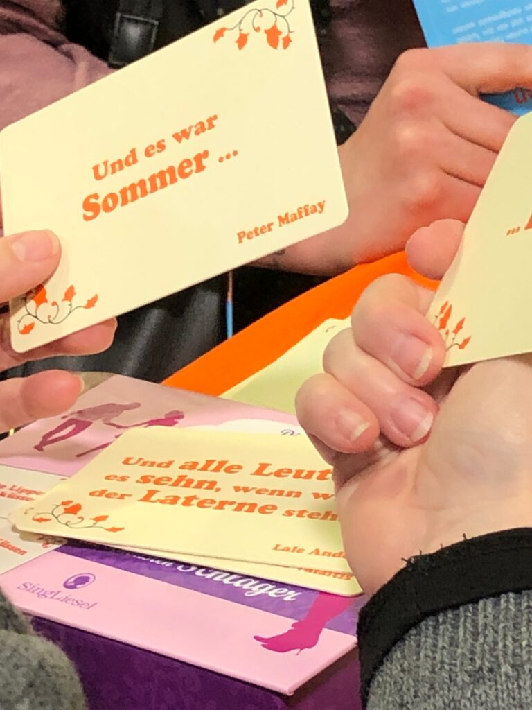 Foto vom Spiele-Messestand
