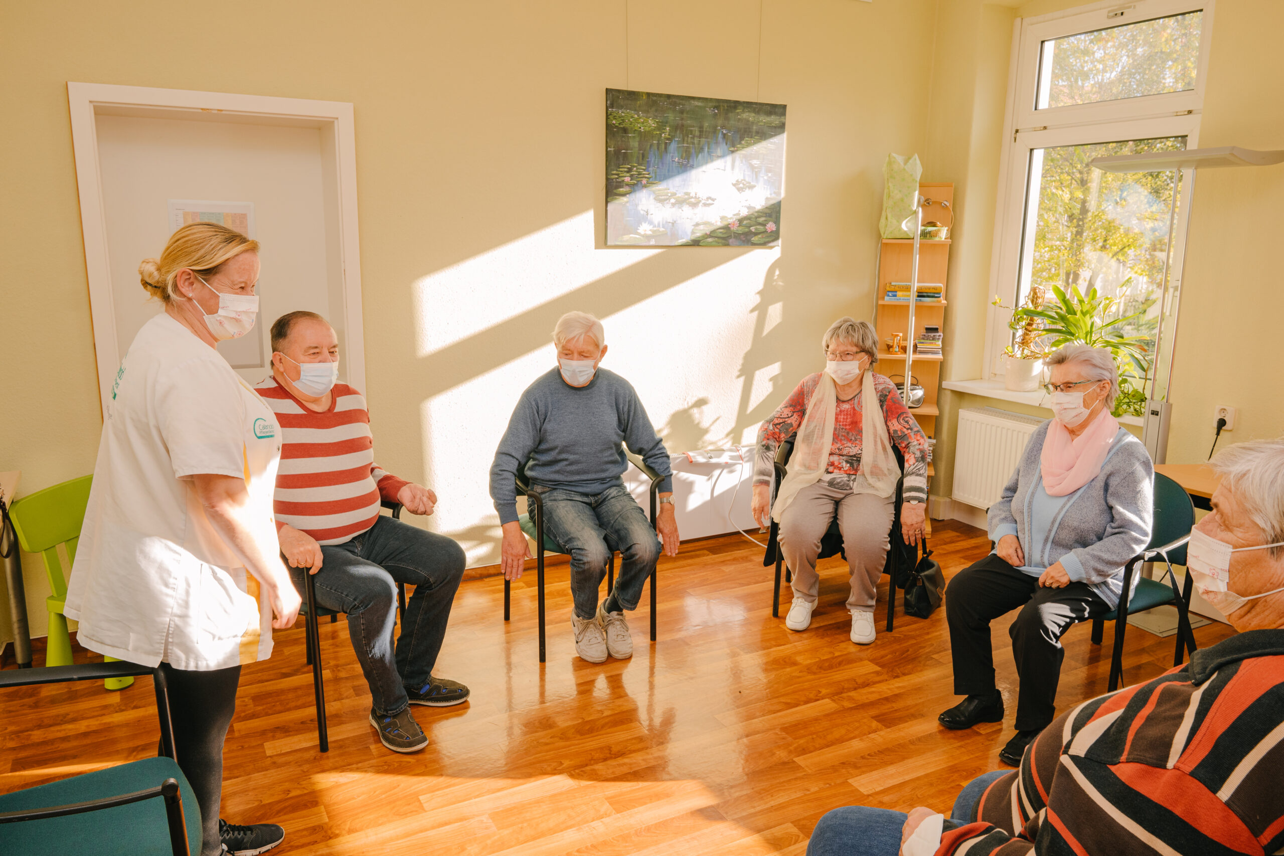 Begegnungsstätte im Calando Pflegedienst