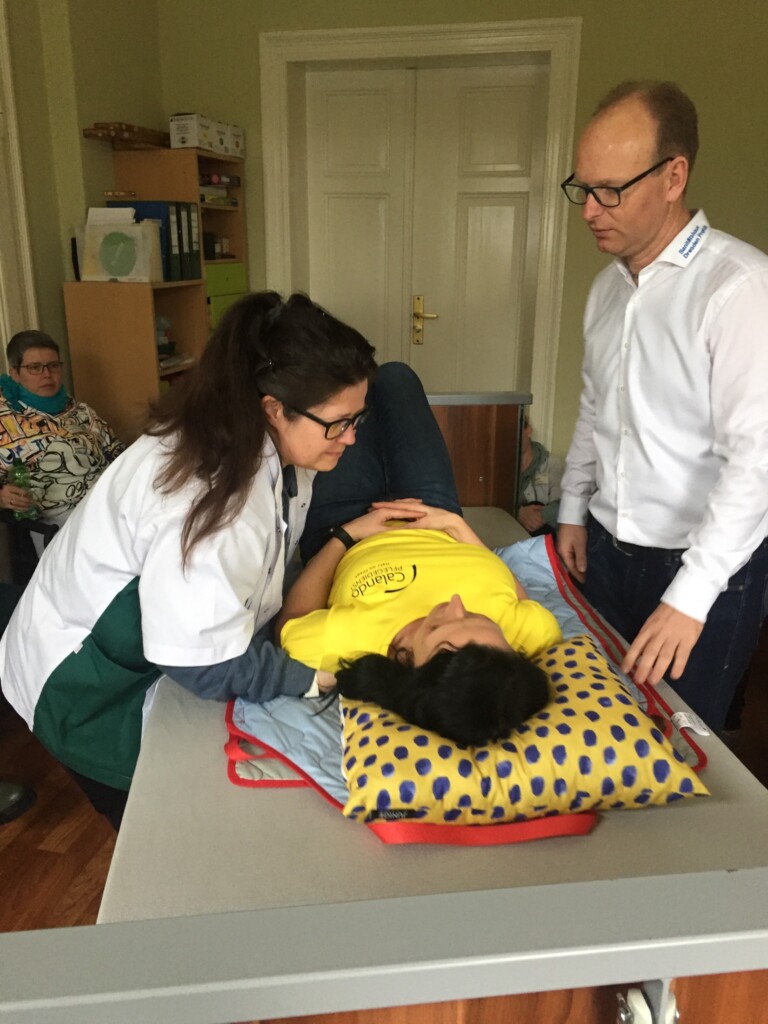 Fortbildung mit Herrn Hupfer vom Sanitätshaus Dresden