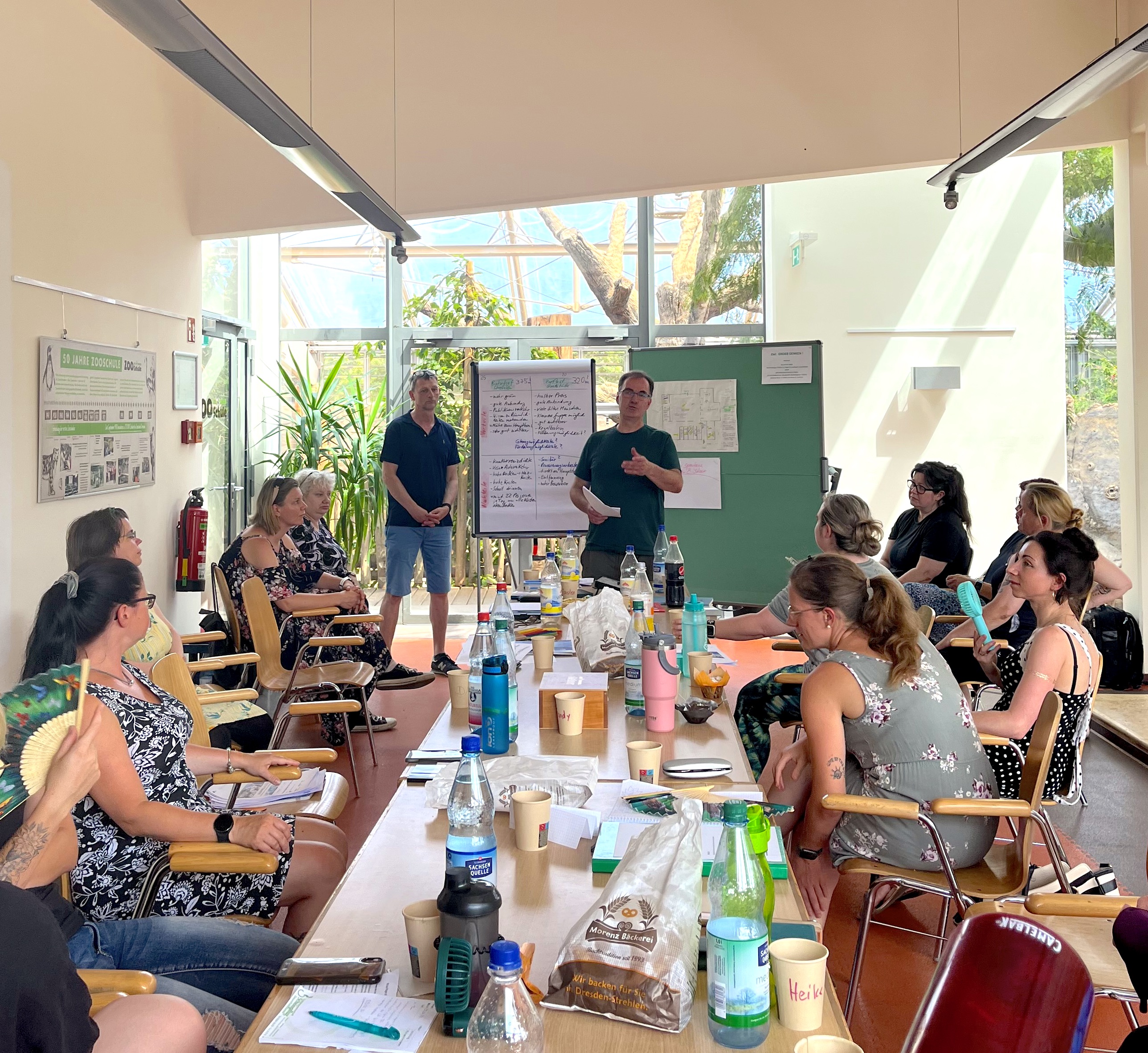 Workshop in der Zooschule Dresden