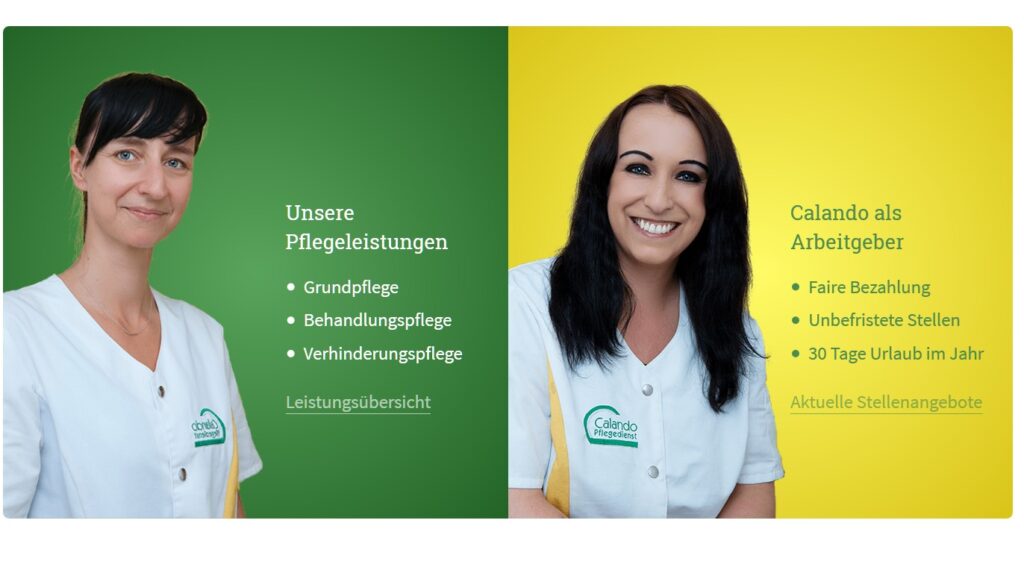 Die neue Webseite.