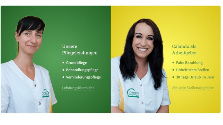 Die neue Webseite.
