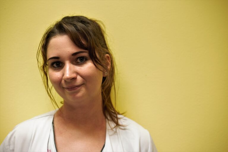 Nadine Klug von der Calando Pflegedienst GmbH. (Foto: Sven Wernicke)